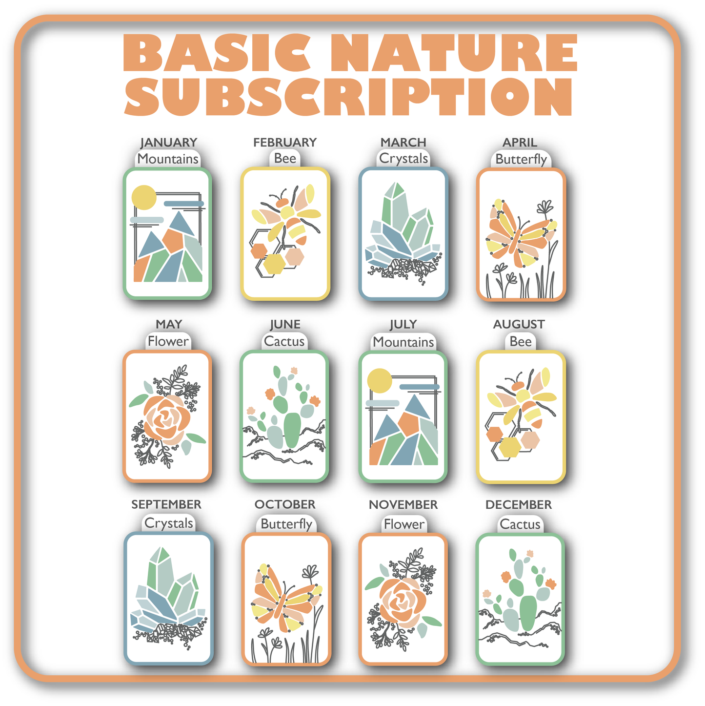 Nature 6 Month Subscription - Save 20% per Kit