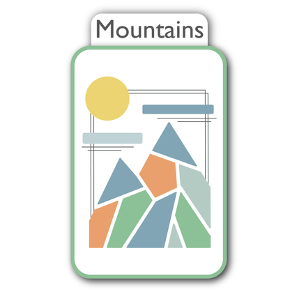 Premium Picto Kits - MOUNTAINS